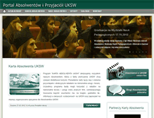 Tablet Screenshot of absolwenci.uksw.edu.pl