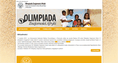 Desktop Screenshot of olimpiada.uksw.edu.pl