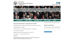 Desktop Screenshot of kongres.uksw.edu.pl