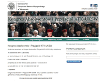 Tablet Screenshot of kongres.uksw.edu.pl