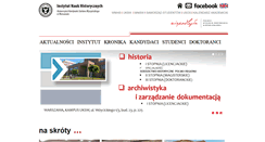 Desktop Screenshot of historia.uksw.edu.pl