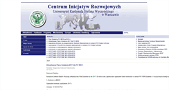 Desktop Screenshot of bpe.uksw.edu.pl
